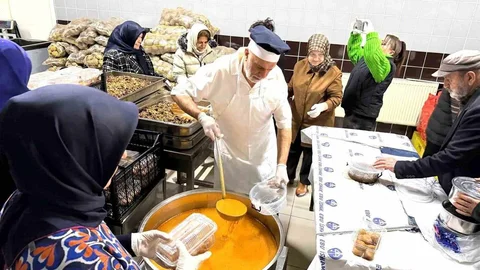Erzurum'da İftar Dayanışması Gerçekleşti