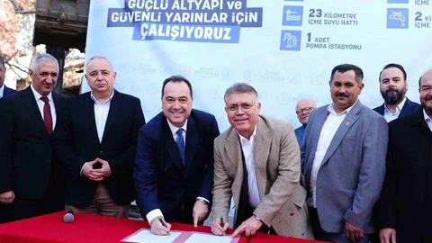 Gelenbe'de Altyapı Yatırımı İmzalandı