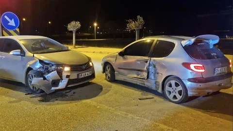 Çorum'da Trafik Kazası Meydana Geldi