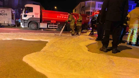 İnegöl'de Gaz Patlaması Paniği