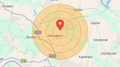 Denizli Buldan İlçesinde Deprem Meydana Geldi