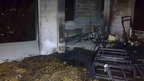 Manavgat'taki Ardiye Yangını Kontrol Altına Alındı