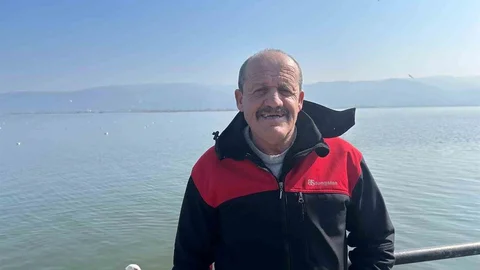 Bursa'da Uluabat Gölü'nde Turna Bereketi