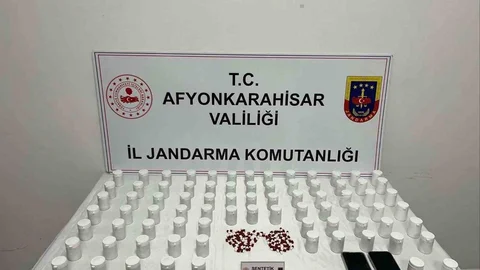 Afyonkarahisar'da Uyuşturucu Hap Ele Geçirildi