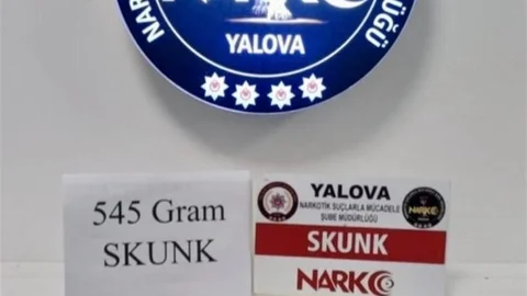 Yalova'da Uyuşturucu Operasyonu
