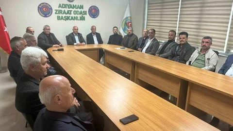 Adıyaman'da Tarım Toplantısı Yapıldı