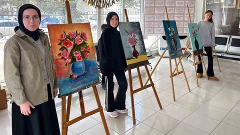 Bayburt'ta Kadınlar Günü Sergisi