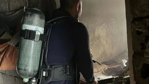 Kurtalan'da Ev Yangını Paniği