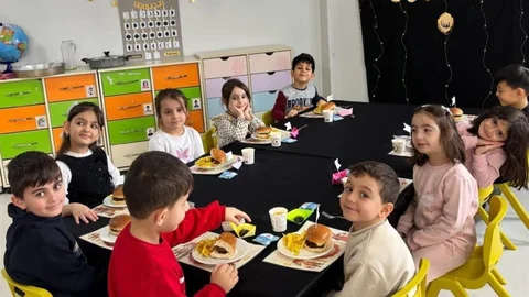 Aydıntepe'de Anaokulu Öğrencilerine Ramazan Anlatıldı