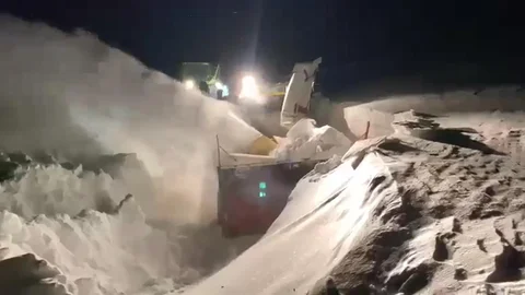 Arpaçay'da Karla Mücadele Çalışmaları