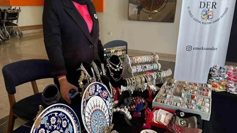 Samsun'da Kadın Emeği Sergisi Açıldı