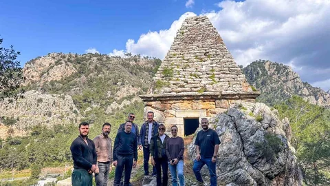 Marmaris’te Piramit Mezar Koruma Çalışmaları Başladı