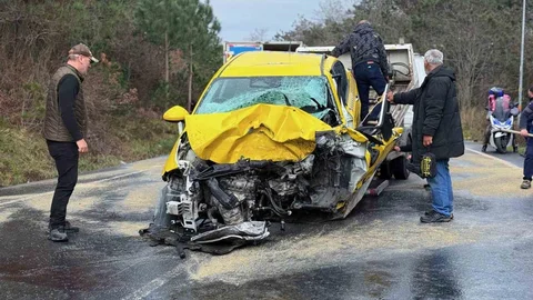 Sarıyer'de Zincirleme Kaza: 1 Ölü, 4 Yaralı