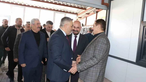 Malatya TSO'dan Şevket Keskin'e Ziyaret
