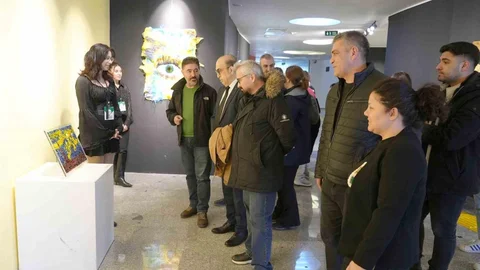 Kastamonu'da Atıklarla Sanat Sergisi Açıldı