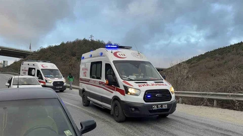 Arnavutköy'de Trafik Kazası