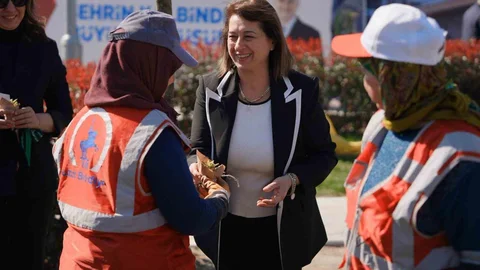 Düzce'de Kadınlar Günü Kutlaması