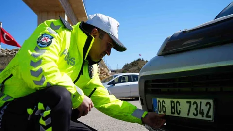 Kırıkkale'de APP Plaka Uygulaması