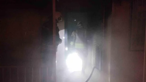 İskenderun'da Ev Yangını Kontrol Altına Alındı