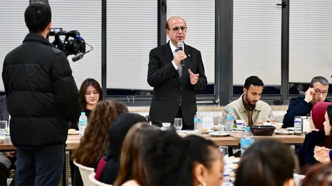 Malatya'da Uluslararası Öğrencilere İftar Programı