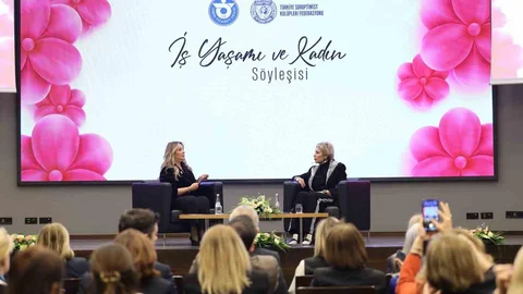 İzmir'de Leyla Alaton Kadınlarla Buluştu