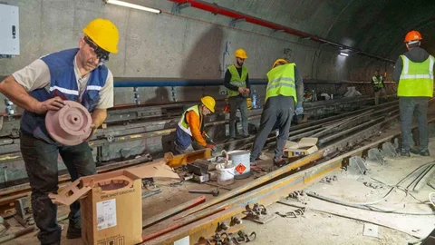 İzmir'de Metro Ray Değişimi Yapılacak