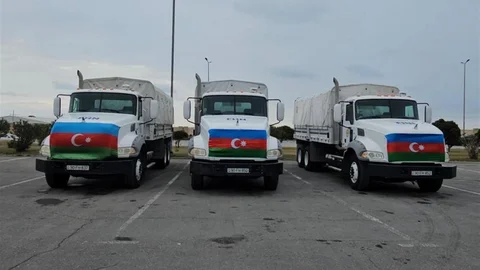 Azerbaycan'dan İran'a İnsani Yardım