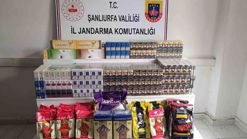 Şanlıurfa'da Kaçak Tütün Operasyonu