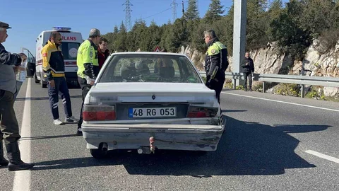 Menteşe’de Trafik Kazası Yaşandı