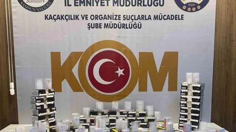 Samsun'da Doldurulmuş Makaron Operasyonu