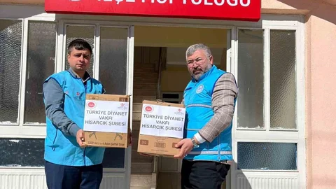 Hisarcık'ta Ramazan Yardımları Yapılıyor