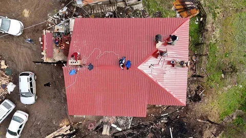 Atakum'da Yangın Mağdurlarına Destek