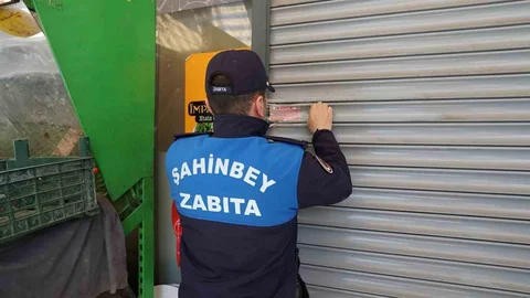 Gaziantep'te 3 Market Kapatıldı
