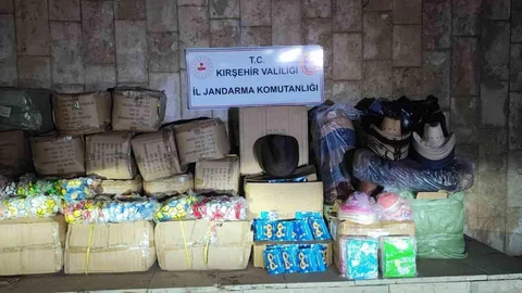 Kırşehir'de Faturasız Ürün Ele Geçirildi