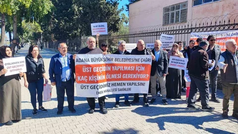 Adana'da Üst Geçit Talepleri Artıyor