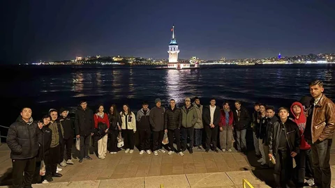 Kahramanmaraş'taki Gençler İstanbul'u Geziyor