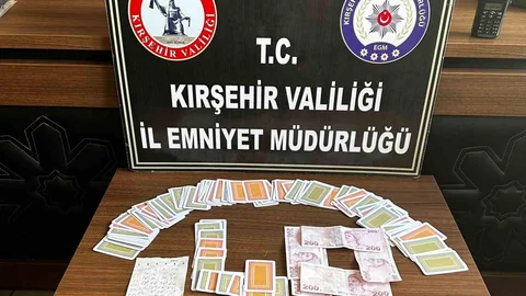 Kırşehir'de Kumar Oynayanlara Cezalar Kesildi