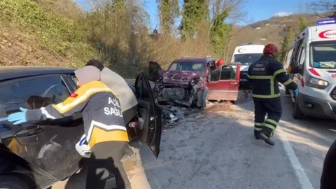 Ordu’da Trafik Kazasında 6 Yaralı
