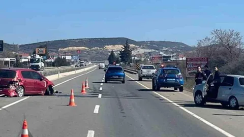 Keşan'da Trafik Kazası Meydana Geldi