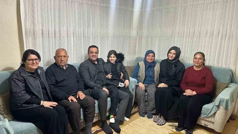 Kaymakam Dalak’tan Kıbrıs Gazisine Ziyaret