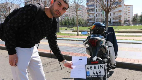 Diyarbakır'da Motosiklet Cezası Şaşırttı