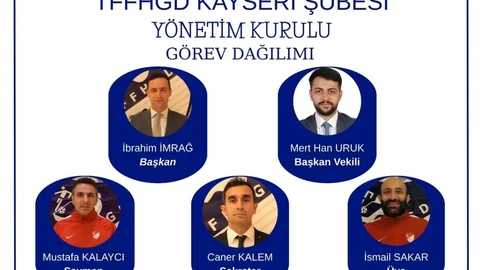 TFFHGD Kayseri'de Görev Dağılımı Yaptı