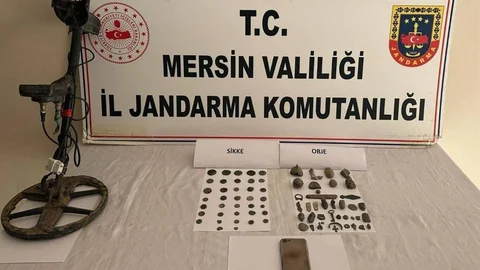 Mersin'de Tarihi Eser Operasyonu