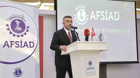 AFYONKARAHİSAR'da AFSİAD İftarı Yapıldı