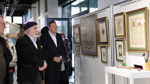 Kartepe'de Ebru Sanatı Etkinliği Düzenlendi