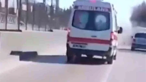 Kaza Sonrası Trafik Aksadı
