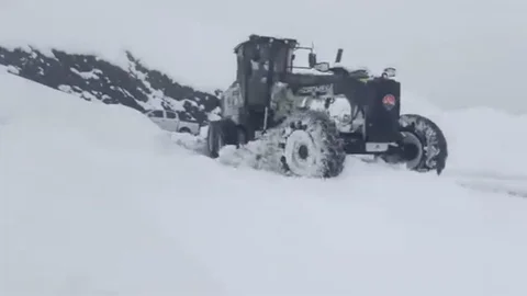 Şırnak'ta Karla Mücadele Çalışmaları