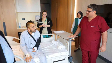 Kahramanmaraş'ta Kaya Düşmesi Kazası