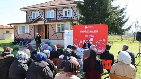 Düzce'de Bilim Kafe Etkinliği