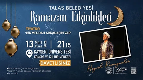 Talas'ta Ramazan Etkinliklerinde Son Hafta Heyecanı